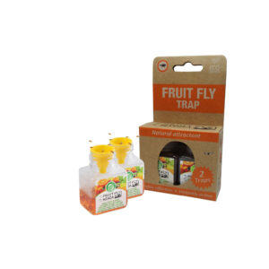 Fruitvliegjes val tegen fruitvliegen